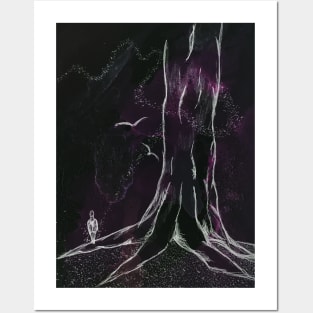Looking For My Mystical Willow Too (Invert) Posters and Art